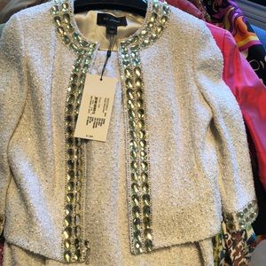 St. John top & skirt set